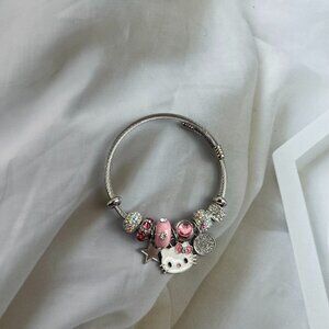 Pink Hello Kitty Bracelet cute